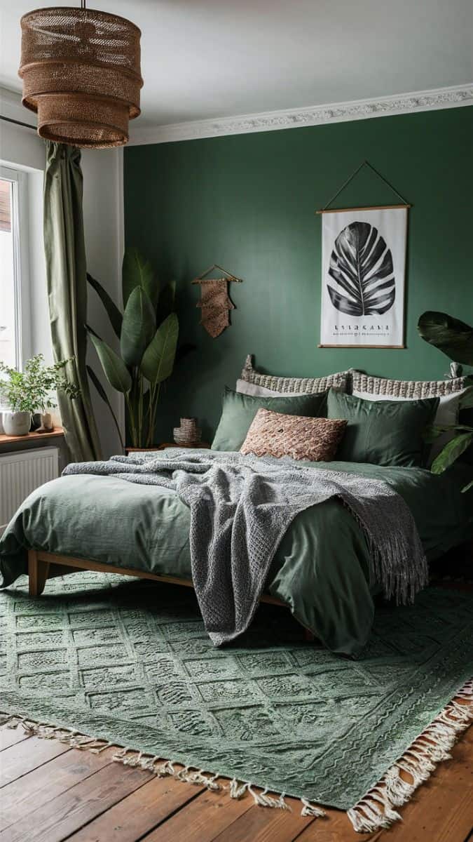 Cozy Sage Green Oasis