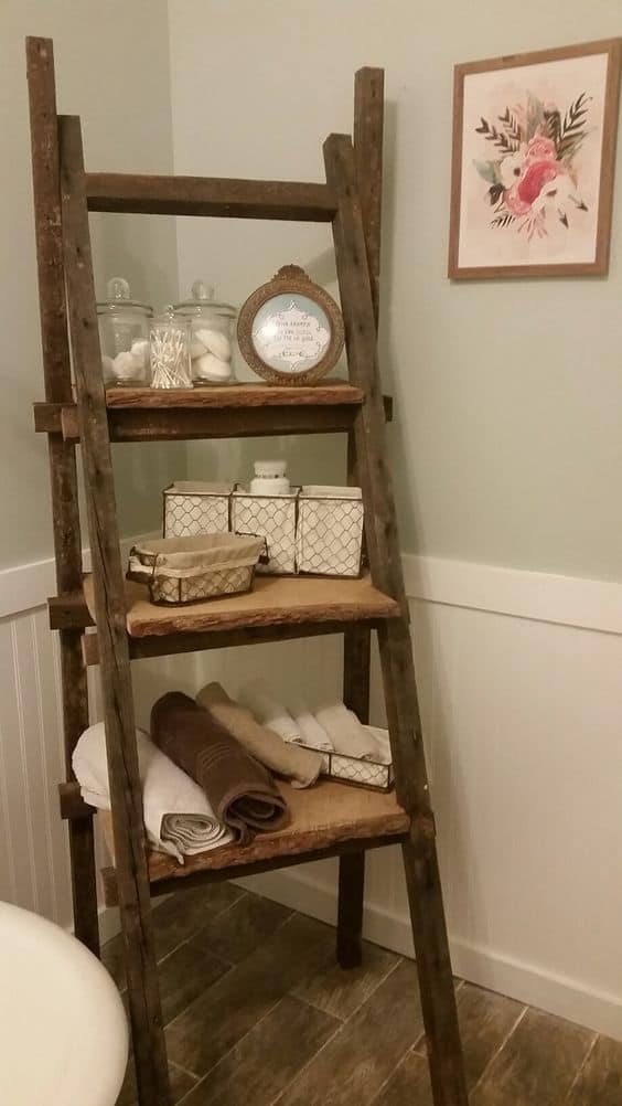 Vintage Storage Ladder