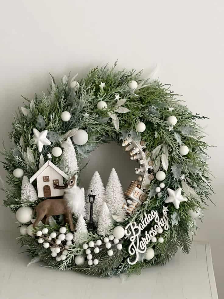 Magical Winter Wonderland Wreath