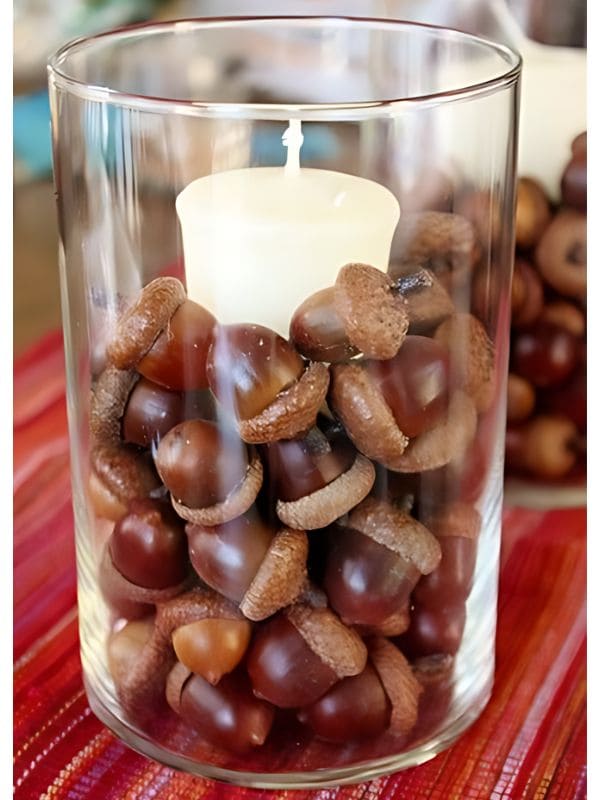 Acorn Candle