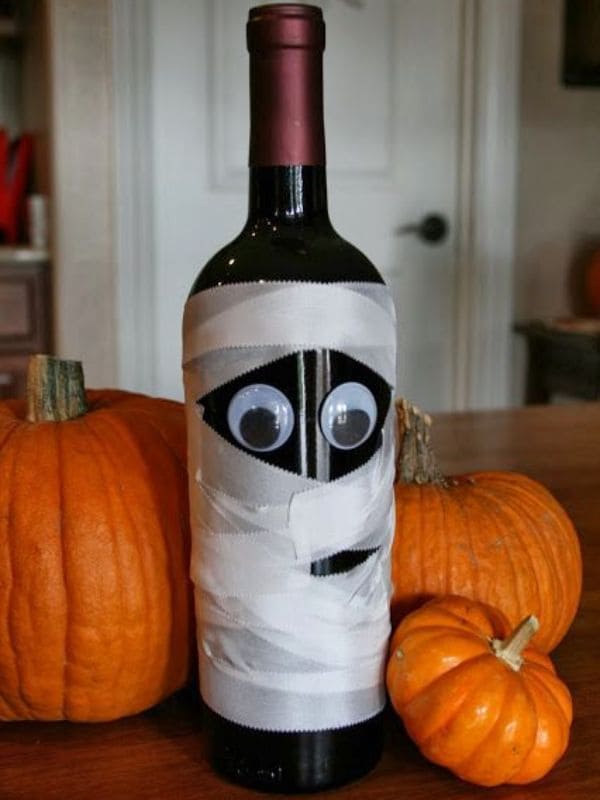 Cute Mummy Wine Bottle Wrap