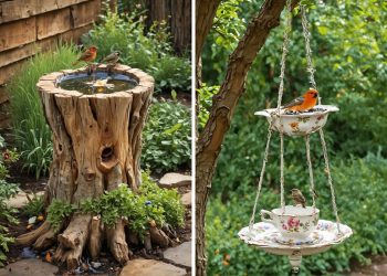 DIY Birdbath Ideas