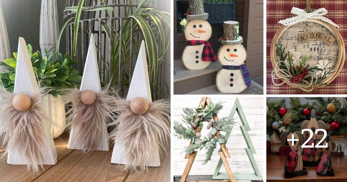 26 Creative DIY Christmas Wood Craft Ideas to Spark Your Holiday Spirit