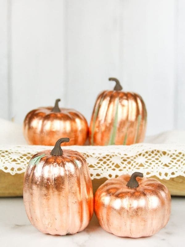 Make Your Autumn Unforgettable with This DIY Copper Pumpkin