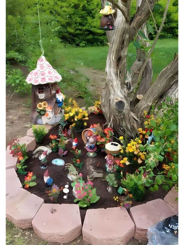 Gnome Village Nestled in a Natural Oasis