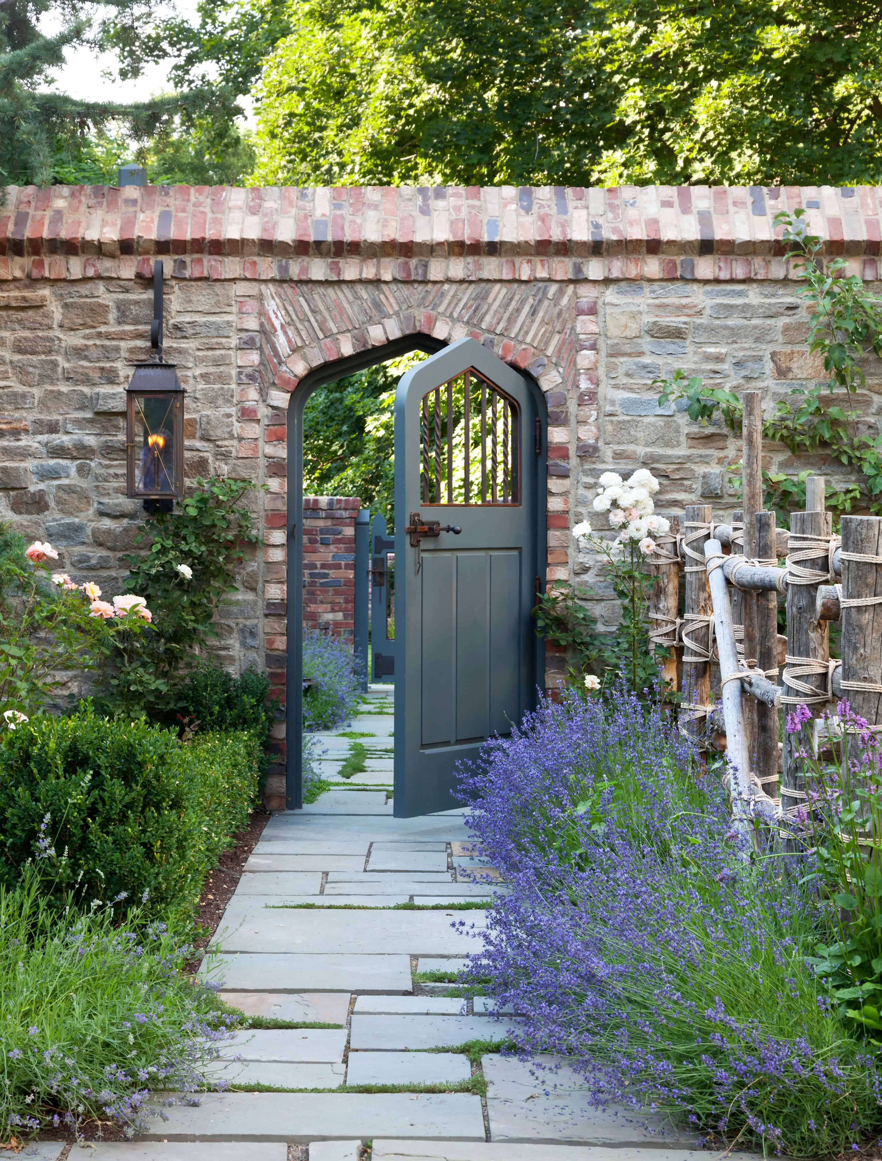 Charming Stone Cottage Gate