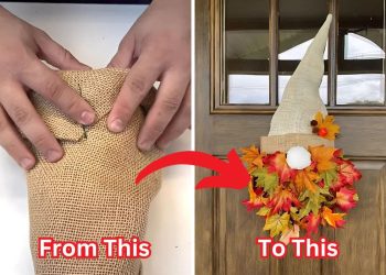 Guide on Making DIY Fall Gnome Wreath