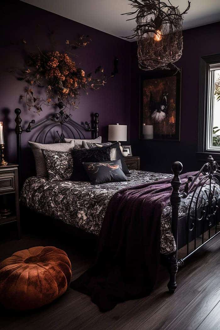 Elegant Gothic Enchantment Bedroom