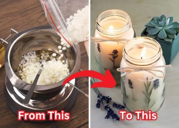 How to Make Lavender Candles