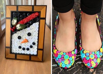 Recycled Old Buttons