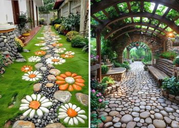 Rock Pathway Ideas for Your Garden