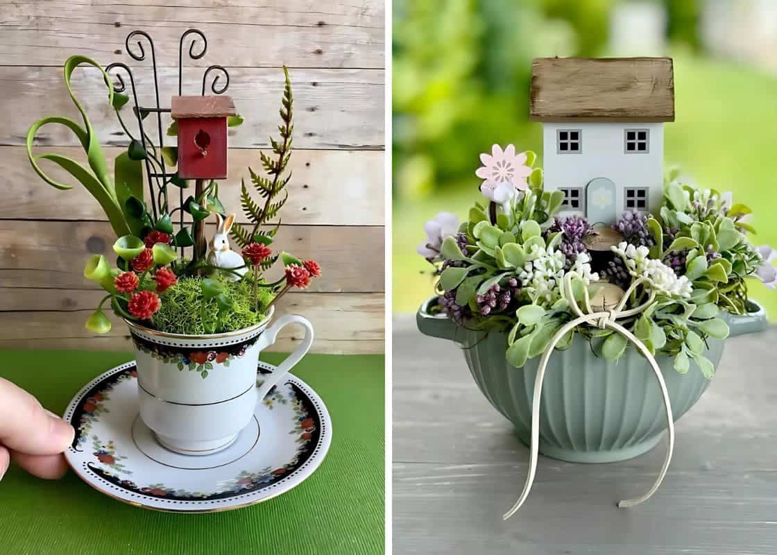 20 Charming DIY Teacup Garden Ideas to Spark Your Creativity