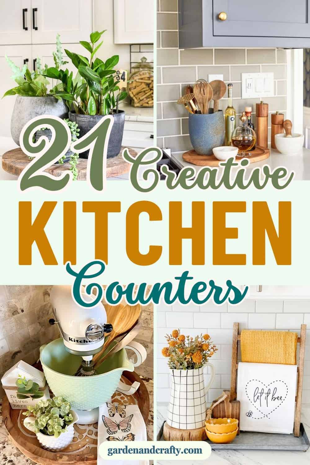 The 21 Most Creative Kitchen Counter Decor Ideas