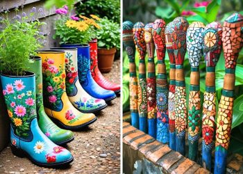 The 25 Best DIY Yard Art Ideas
