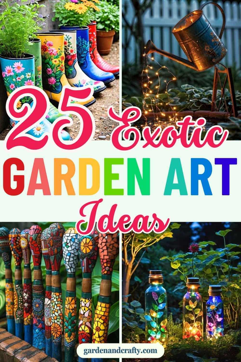 The 25 Most Exotic Garden Art Ideas