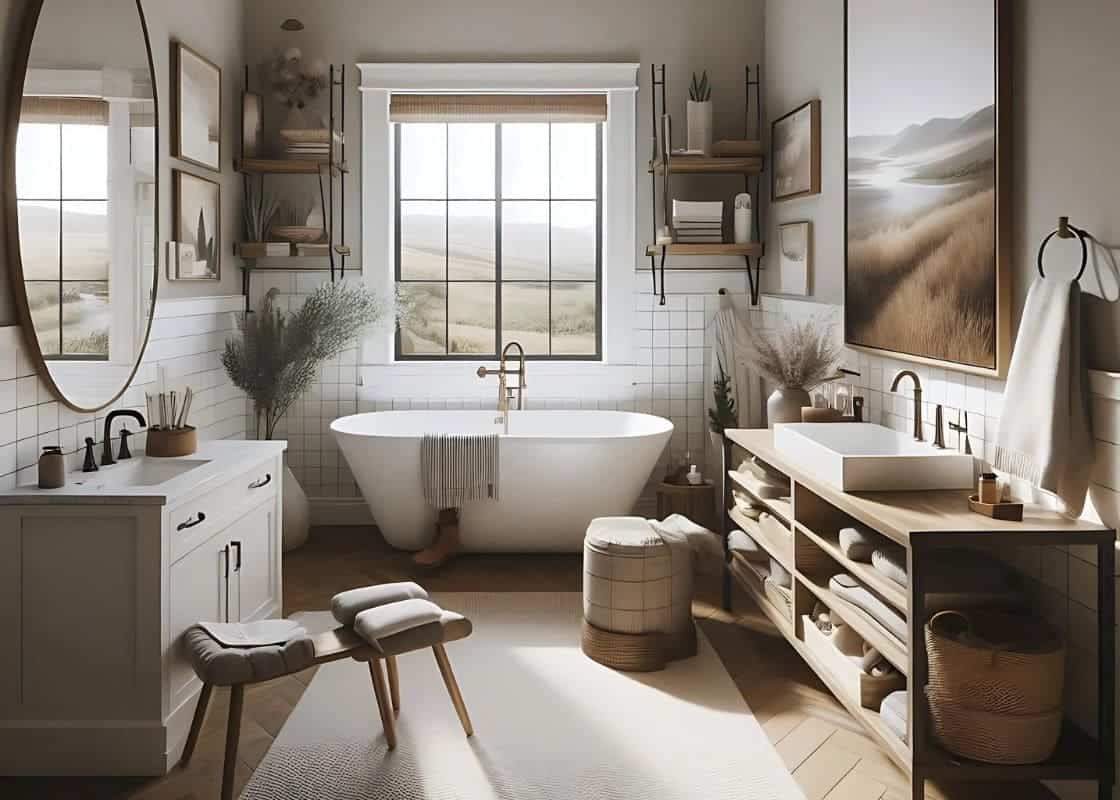 22 Farmhouse Bathroom Ideas to Inspire Your Next Remodel