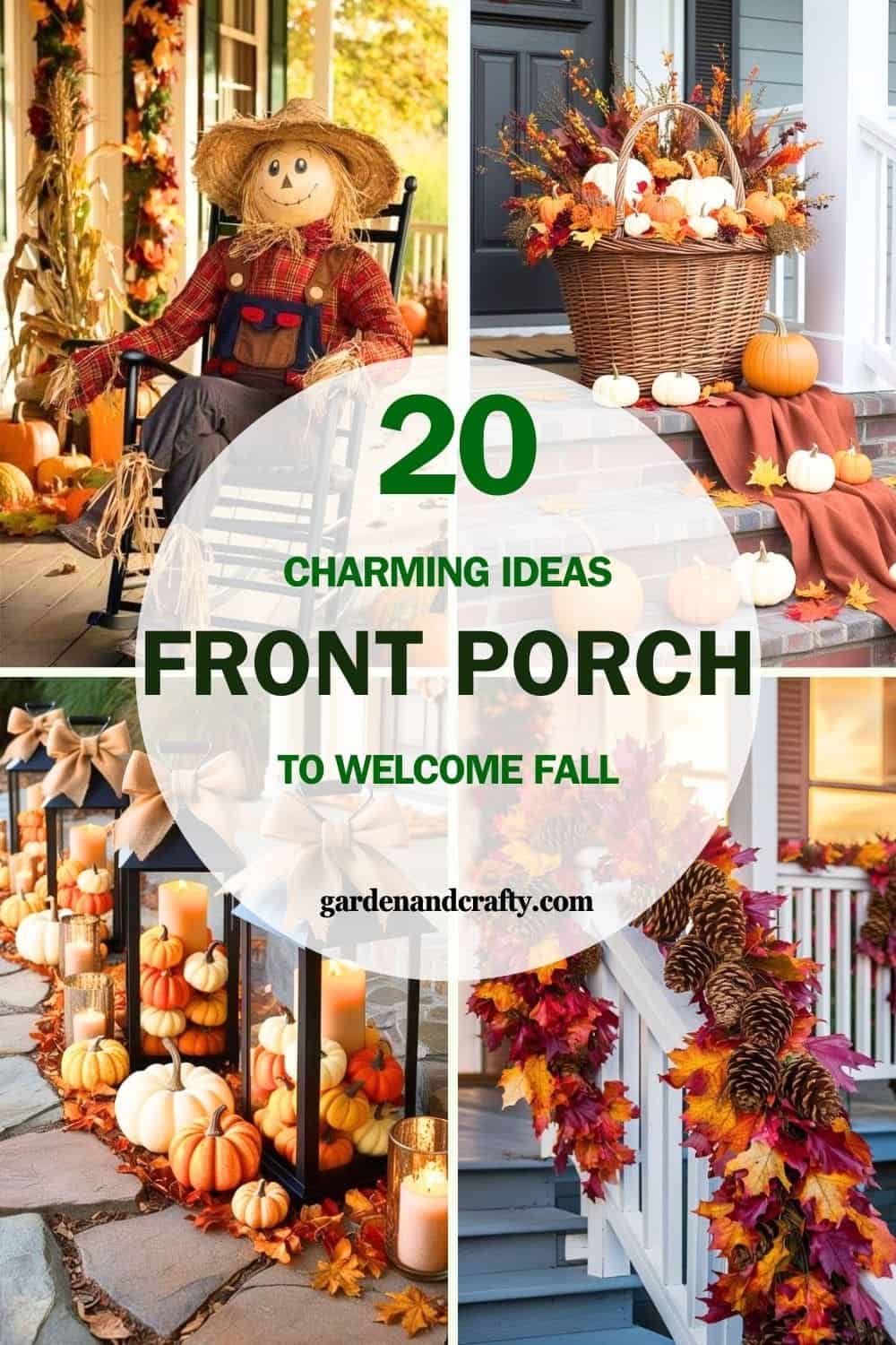 Top 20 Charming Front Porch Ideas to Welcome Fall