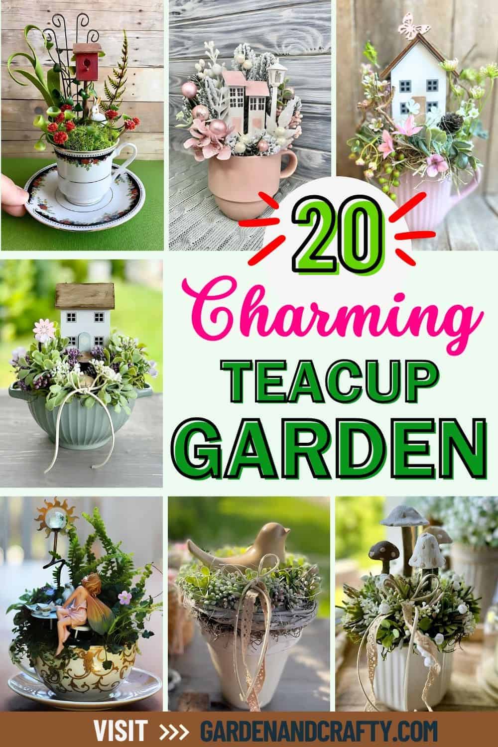 Top 20 Charming Teacup Garden Ideas You Must Try