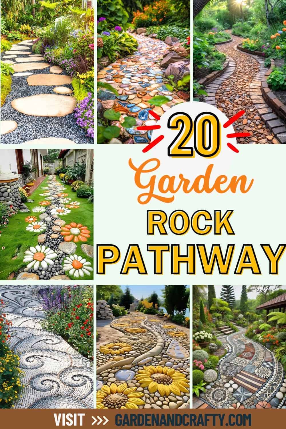 Top 20 Garden Rock Pathway You Can Copy