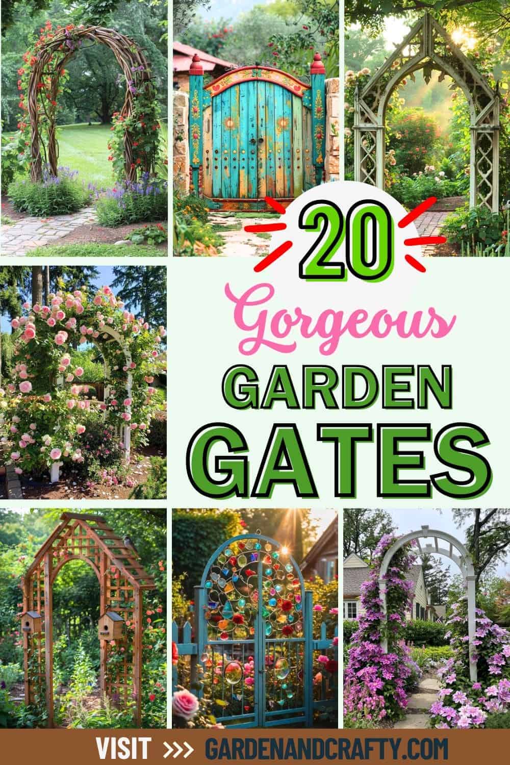 Top 20 Most Gorgeous Garden Gate Ideas You Can Copy