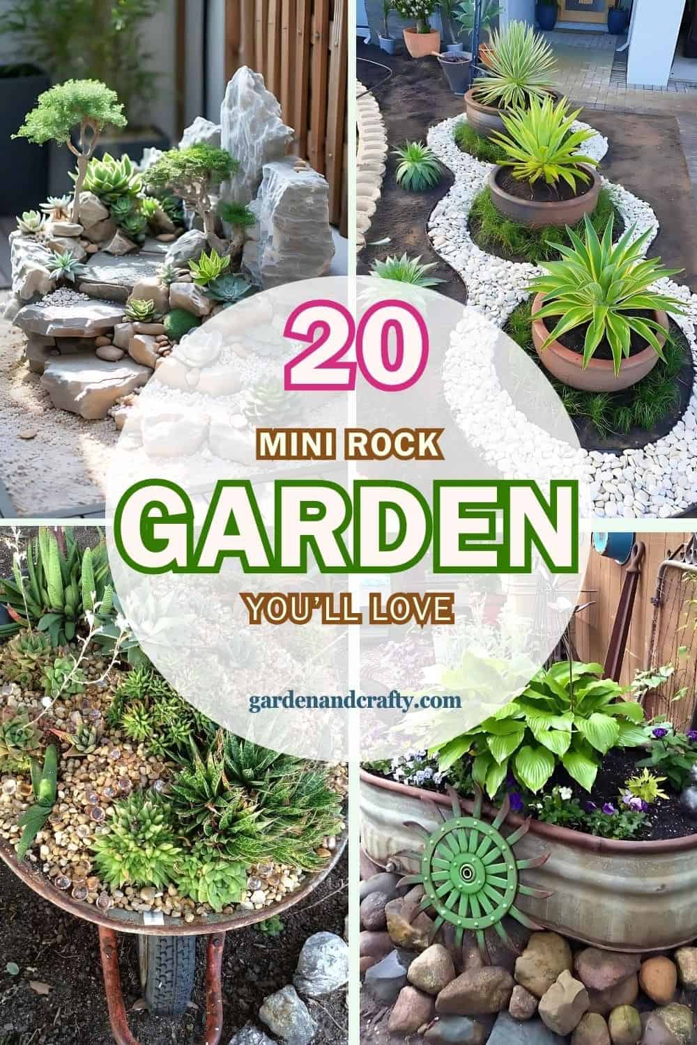 Top 20 Stunning Mini Rock Gardens You’ll Love