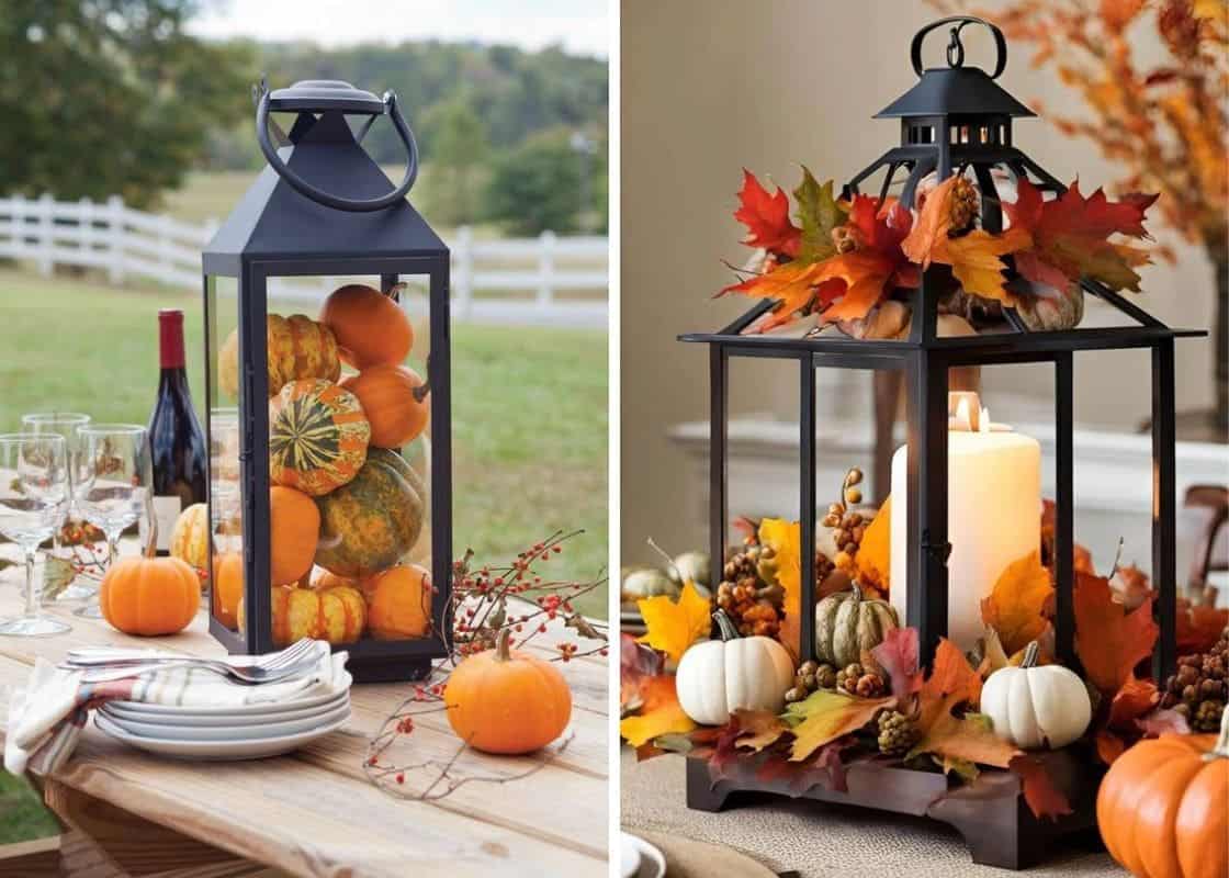 22 Beautiful Fall Lantern Decor Ideas to Welcome Autumn