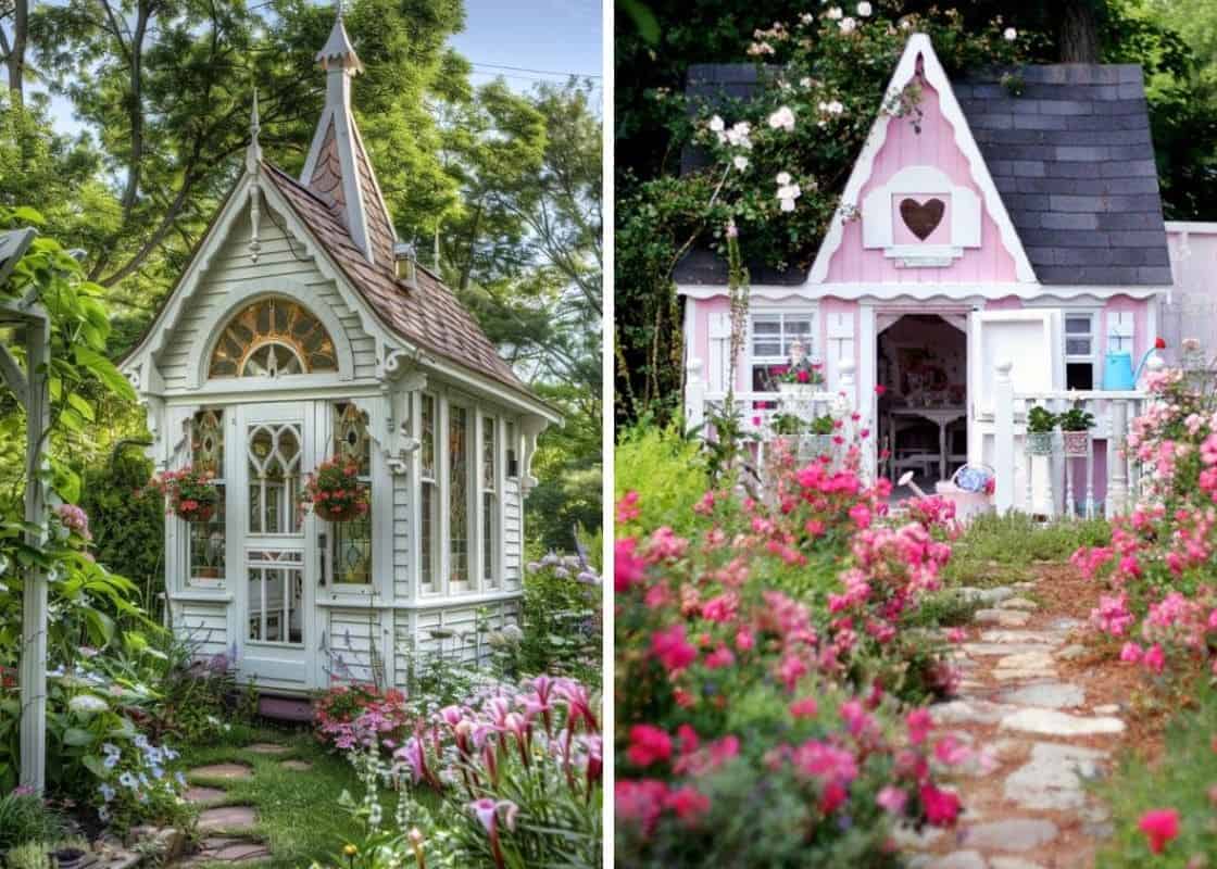 22 Victorian-Style Garden Sheds to Transform Your Outdoor Space