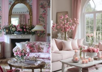 Top 22 Pink Living Room Ideas