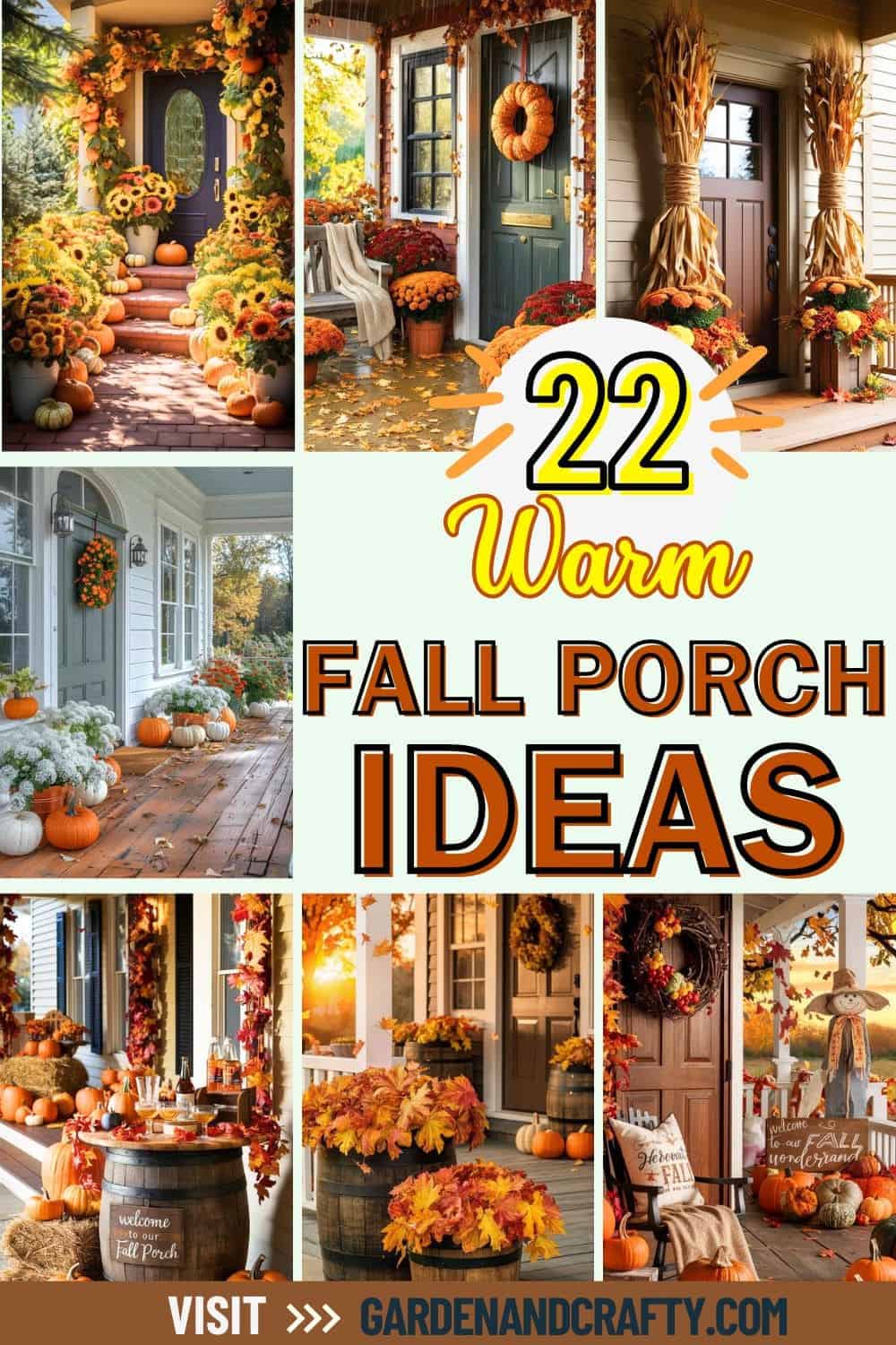 Top 22 Warm Fall Porch Decor Ideas