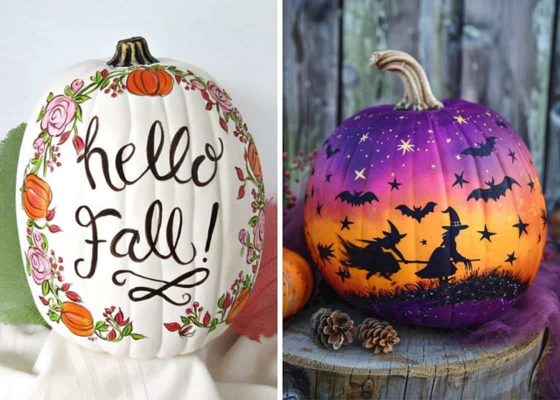 30 Creative No-Carve Pumpkin Painting Ideas You’ll Love to Try