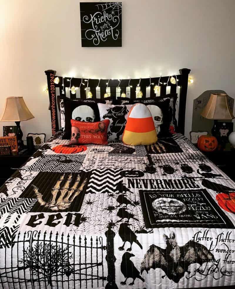 Hauntingly Cozy Gothic Bedroom