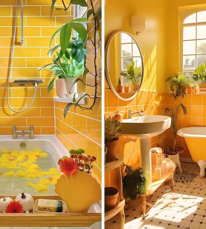 20 Yellow Bathroom Ideas to Brighten Your Space