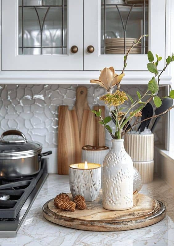 Cozy Rustic Kitchen Vignette