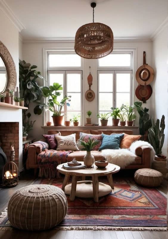 Rustic Green Boho Sanctuary