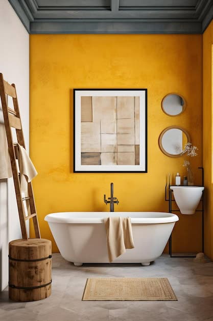 Modern Golden Serenity Bathroom