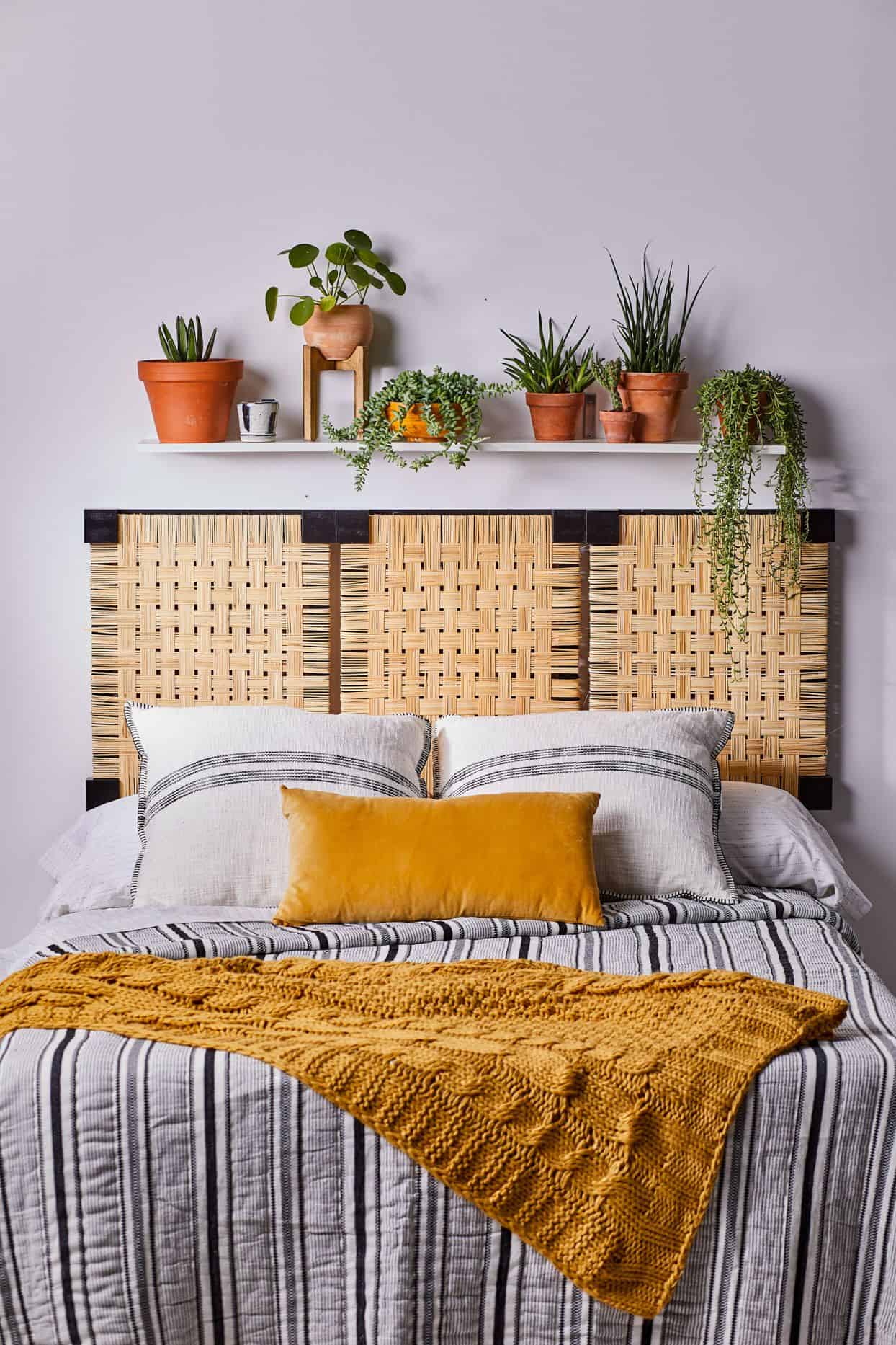 Rustic Woven Headboard Charm