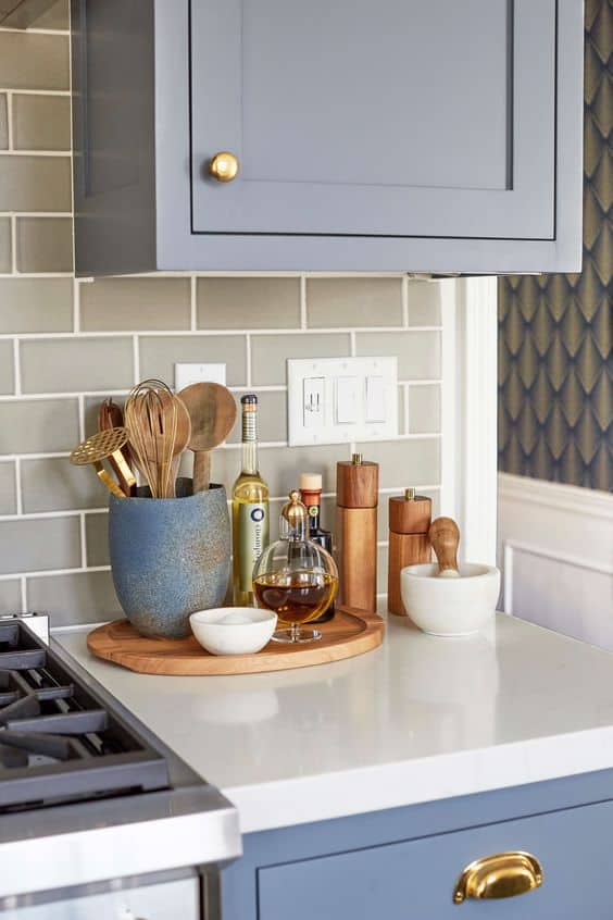 Chic Rustic Kitchen Corner