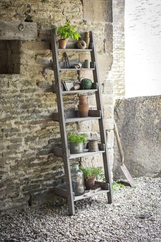 Garden Shelf Ladder