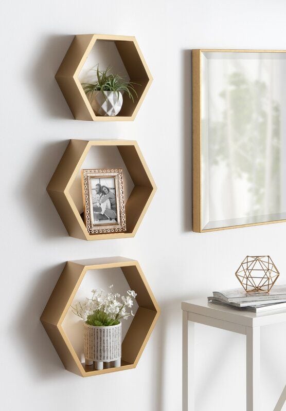 Craft Stunning DIY Wood Hexagon Shelves in 5 Steps