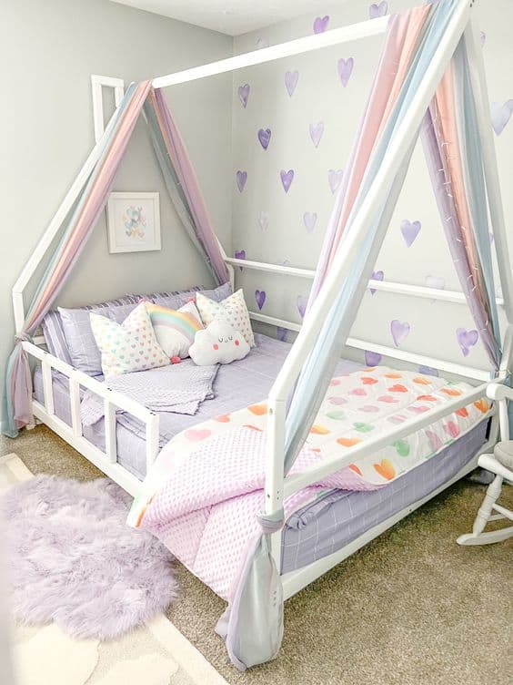 Whimsical Pastel Heart Haven