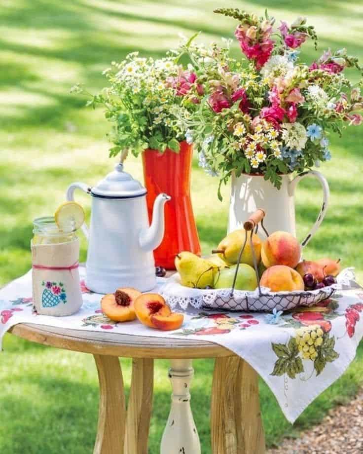 Charming Fall Garden Brunch