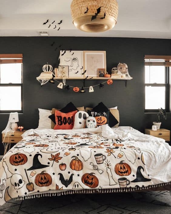 Playful Ghostly Dreams Bedroom