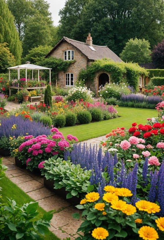 Blooming Cottage Oasis