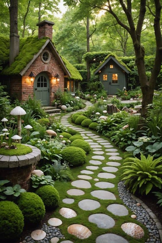 Enchanted Woodland Cottage Path