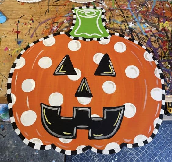 Polka Dot Pumpkin Fun