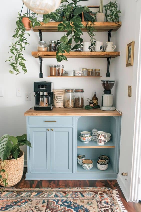 Botanical Bliss Coffee Nook