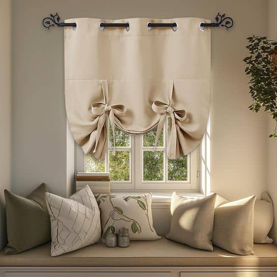 Bow-Tie Farmhouse Curtains