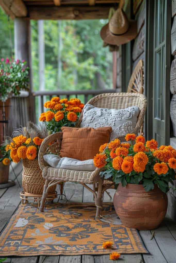 Warm Autumn Balcony Retreat