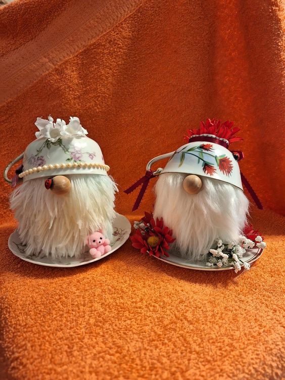 Charming Teacup Gnomes