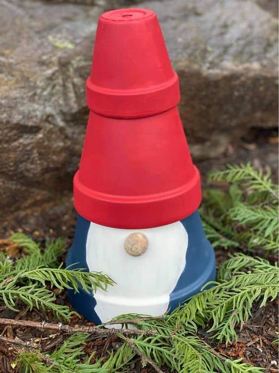 Charming Clay Pot Gnome